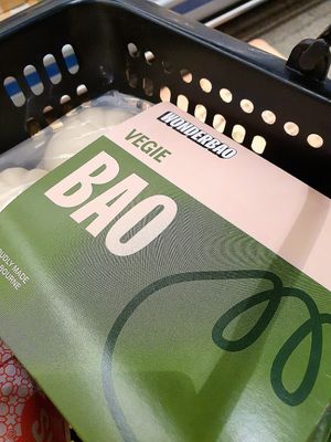 Vegan bao at Oasis in Murrumbeena