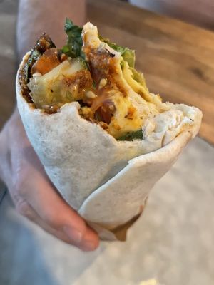 LS cigköfte wrap (8,50€)  at La Sante in Stuttgart