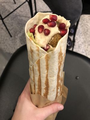 Falafel ! Fresh and soooo good at La Sante in Stuttgart