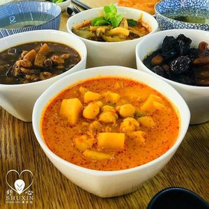 Curry and stews - Taken from their Facebook Page at Shu Xin Vegan Cafe 舒心济素馆 in Sungai Petani