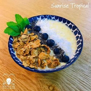 Smoothie Bowls - Taken from their Facebook Page at Shu Xin Vegan Cafe 舒心济素馆 in Sungai Petani