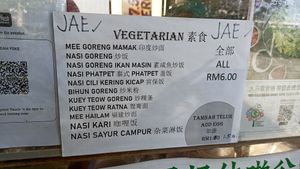  at Vegetarian Stall - 118 Food Court in Langkawi
