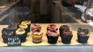 muffins 3,6£  at Chök in 