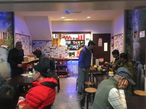 Inside.  at YùJǐng ChángShòu Wū 玉井長壽屋素食 in Tainan