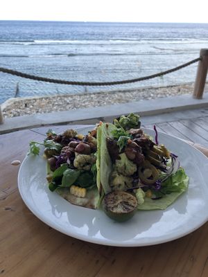 Cauliflower taco at The Chill in Penida Island