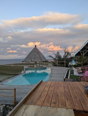 The pool at The Chill in Penida Island