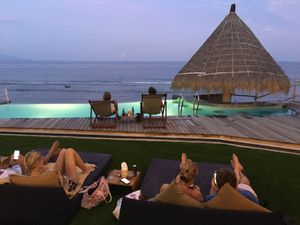 Nice view on the ocean  at The Chill in Penida Island