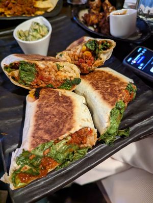 Tvp burrito (I believe there is no longer seitan or vegan cheese) at Wild Bill's in Niseko