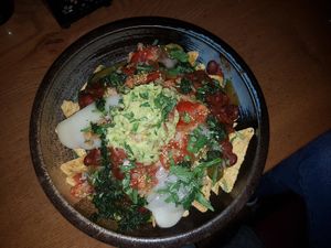 Vegan nachos at Wild Bill's in Niseko