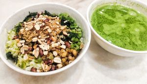 The best Thunder Tea so far at Vegeren 绿巨人 in Johor Bahru