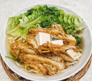 Chicken Hor Fun, light yet tasty, good at Vegeren 绿巨人 in Johor Bahru