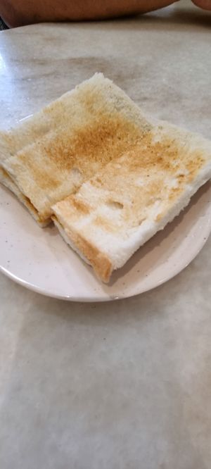 Kaya butter toast at Vegeren 绿巨人 in Johor Bahru