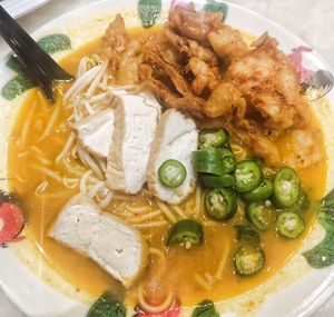 Signature mee rebus, superlicious, highly recommend at Vegeren 绿巨人 in Johor Bahru