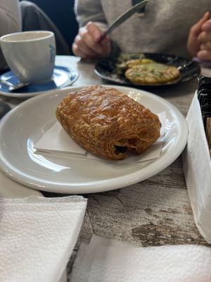 Pain au chocolat  at Mus Caffè in Rome