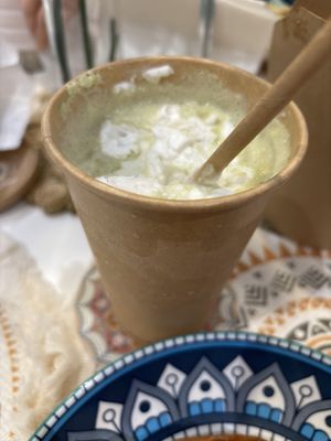 Matcha milkshake   at Maynard in Montreal
