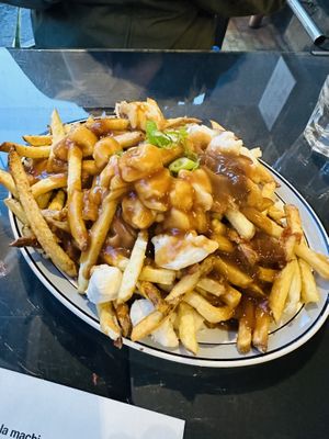 Classic vegan poutine  at Maynard in Montreal