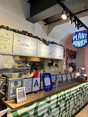 Order counter   at Plant Junkie W52 in New York City