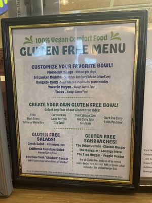 Menu  at Plant Junkie W52 in New York City