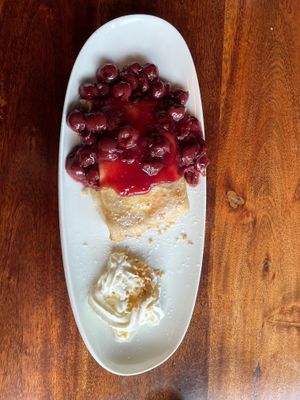 Pancake at Pesami in Kleve