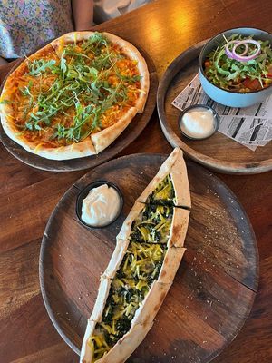 Our meal  at Pesami in Kleve