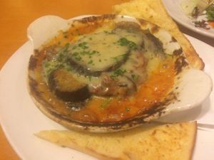 Egg Plant Lasagna with Vegan cheese!  at One World in Peoria