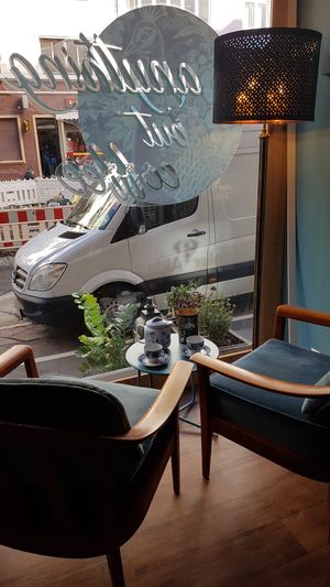 Interior at anything but coffee in Mainz