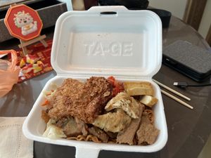   at Pu Xiang Vegetarian 普香素食 in Central Singapore