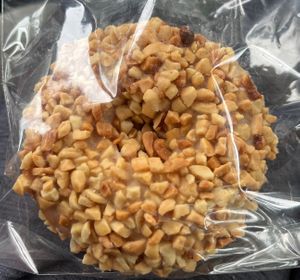 Vegan vanilla peanut donut at Fig Tree Patisserie in Buffalo