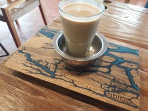 Masala chai vegan tea at Indigo - Hin Kong in Koh Phangan