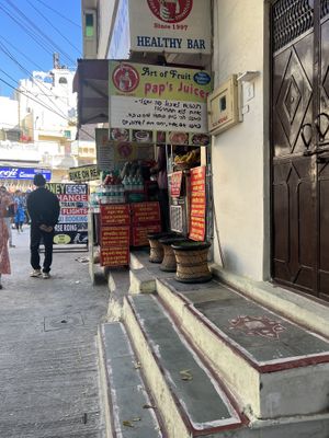   at Pap's Juices & Smoothies in Udaipur