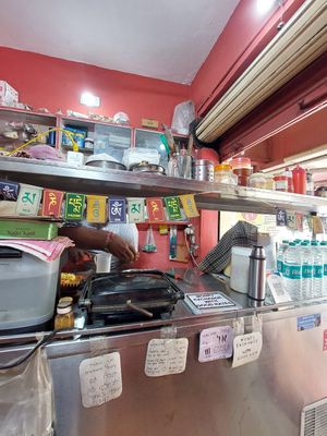 Deco indoors. at Pap's Juices & Smoothies in Udaipur