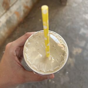 Dates Smoothie with soy milk   at Pap's Juices & Smoothies in Udaipur