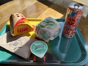 Love burger meal deal free with pointscartwheel  at Leon - Wimbledon in South West London