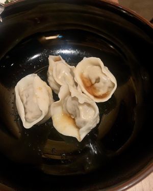 Vegan dumplings at Supernormal in Melbourne