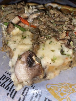   at Curly & Pizza in Quito