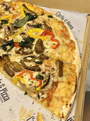   at Curly & Pizza in Quito