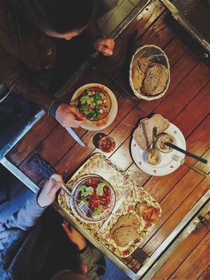 Some veggies waiting to be eaten ! at L'Envers du Bocal in Poitiers
