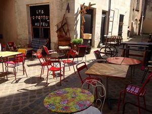 The chill outside at L'Envers du Bocal in Poitiers