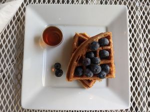 Waffles at Cristy's Kitchen in Roswell