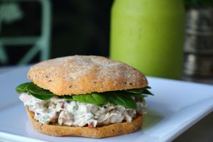Jackfruit Salad Sandwich at Cristy's Kitchen in Roswell