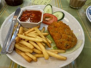 Chicken chop with sweet and sour sauce   at M Star Cafe in Kota Bharu