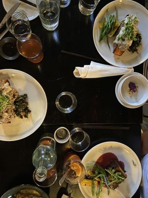 Dinner is served  at The Plot in Oceanside