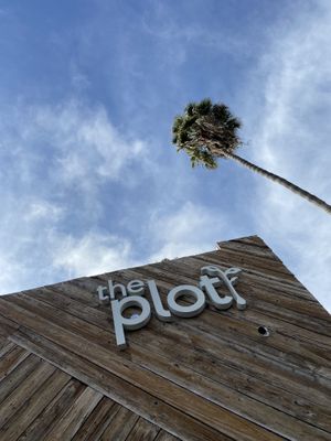 Outside vibes are beautiful  at The Plot in Oceanside