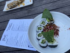 Sushi! 🤤🤤🤤🤤 at The Plot in Oceanside