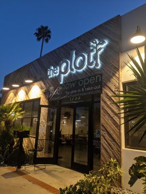 Entrance at The Plot in Oceanside