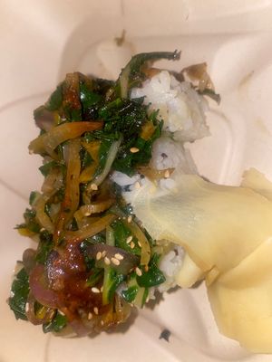 Veggie Rolls 😋 at The Plot in Oceanside