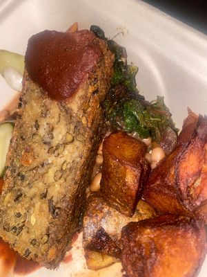 Meatless Loaf 😋 at The Plot in Oceanside