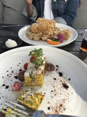 The frittata  at The Plot in Oceanside