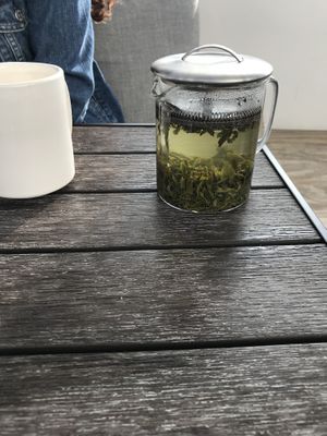 Green tea at The Plot in Oceanside