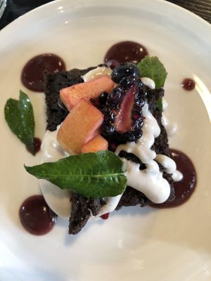 Brownie had such a unique texture. I really loved it at The Plot in Oceanside